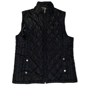 Jane Ashley Black Vest Size L
